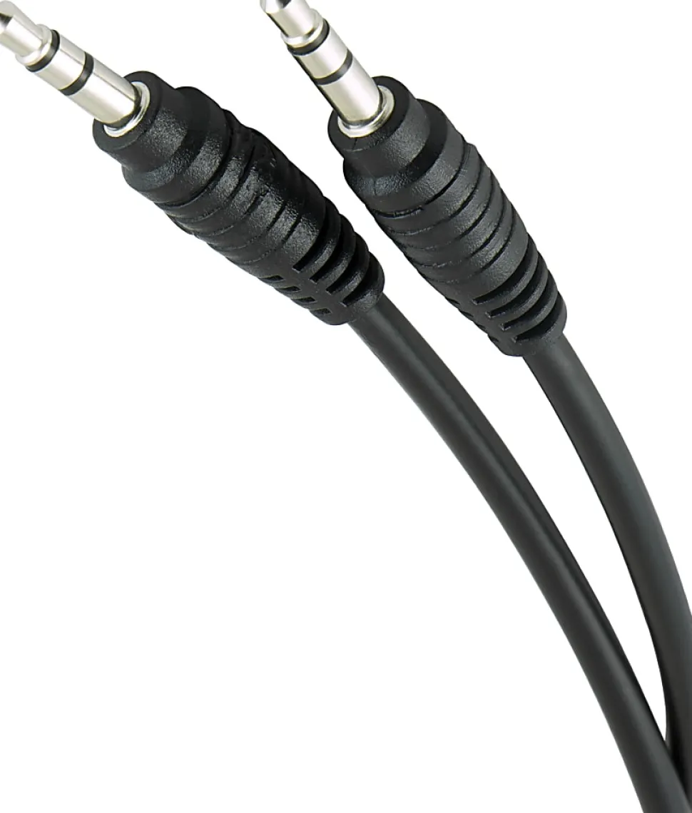 Ativa® 3.5mm Auxiliary Audio Cable, 6’, Black, 26917