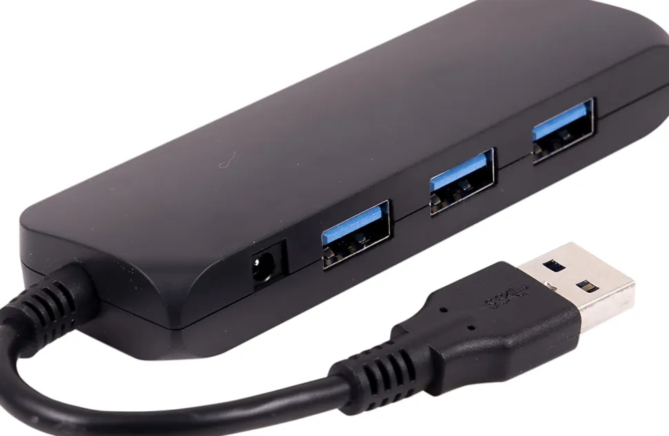 Ativa® 4-Port USB 3.0 Charging Hub, Black, 41513