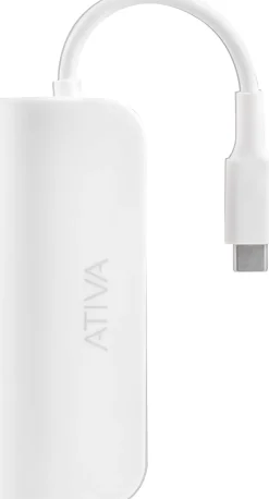 Ativa® 4-Port USB 2.0-To-USB Type-C Hub, 8.1