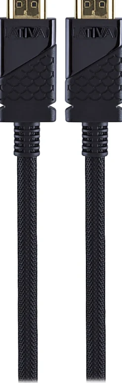 Ativa® Premium HDMI Cable with Ethernet, 10’, Black, 36551