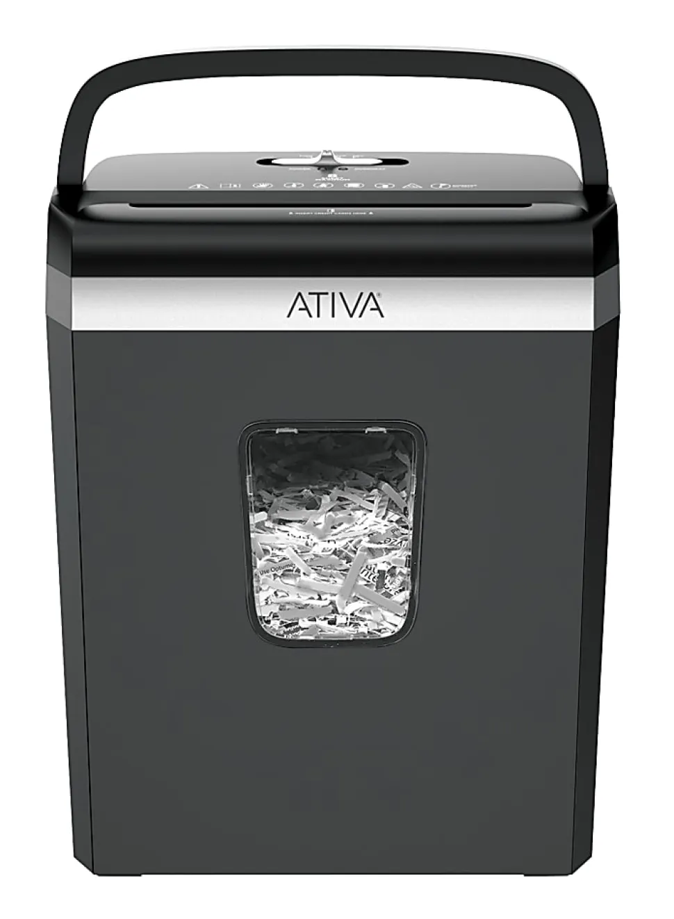 Ativa® 8-Sheet Cross-Cut Shredder, A08CC23