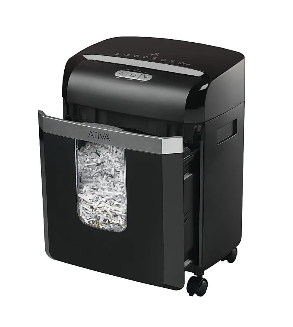 Ativa® 10-Sheet Cross-Cut Shredder, C187-H