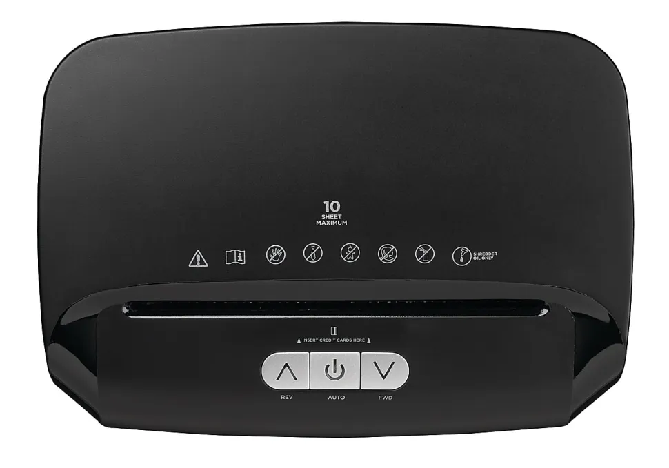 Ativa® 10-Sheet Cross-Cut Shredder, C187-H