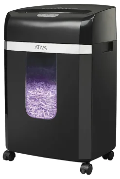 Ativa® 12-Sheet Cross-Cut Shredder, A12CC19