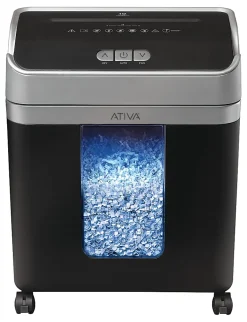 Ativa® 10-Sheet Micro-Cut Shredder, OMM103P
