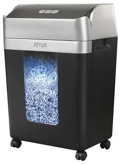 Ativa® 12-Sheet Micro-Cut Shredder, A12MC19