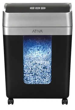 Ativa® 12-Sheet Micro-Cut Shredder, A12MC19