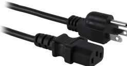 Ativa® Universal AC Replacement Power Cord, 10’, Black, 26897