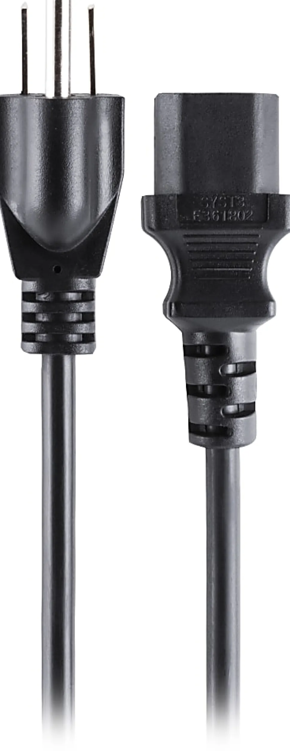 Ativa® Universal AC Replacement Power Cord, 10’, Black, 26897
