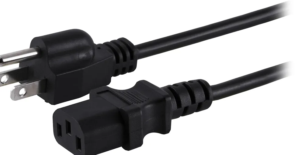 Ativa® Universal AC Replacement Power Cord, 6'
