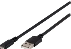 Ativa® USB-A to Micro USB Charging Cable, 3’, Black, 27515