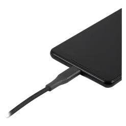 Ativa® USB-C Braided Charging Cable, 3', Gray, 45834
