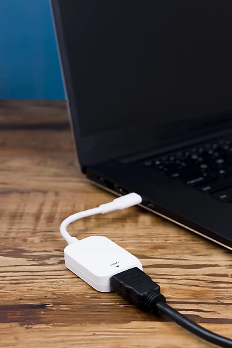Ativa® USB-C-to-HDMI™ Adapter Cable, 6.5", White, 41511