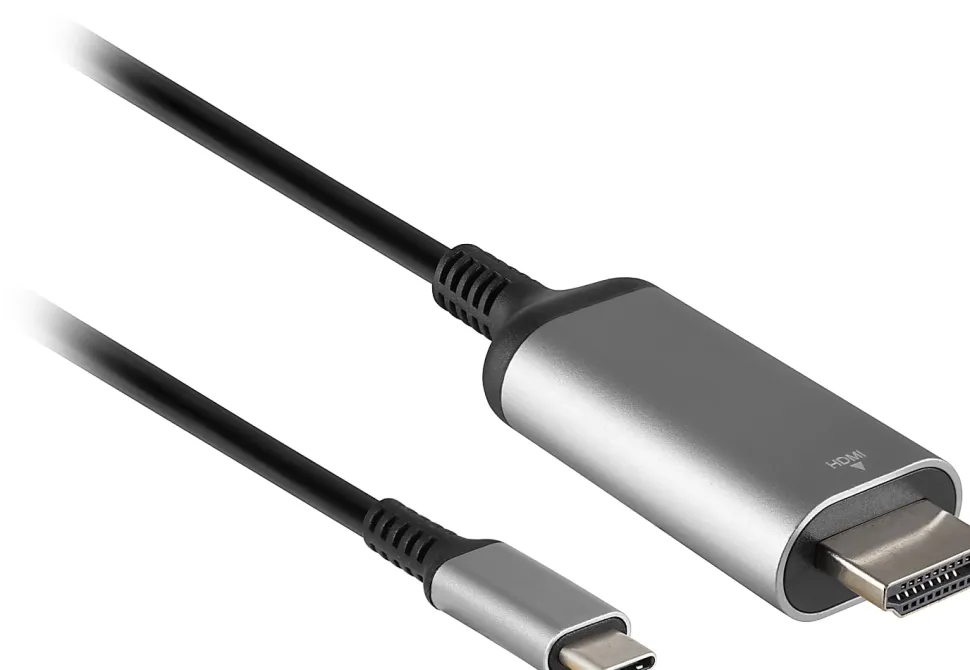 Ativa® USB-C To HDMI Cable, 6’, Black, 79799