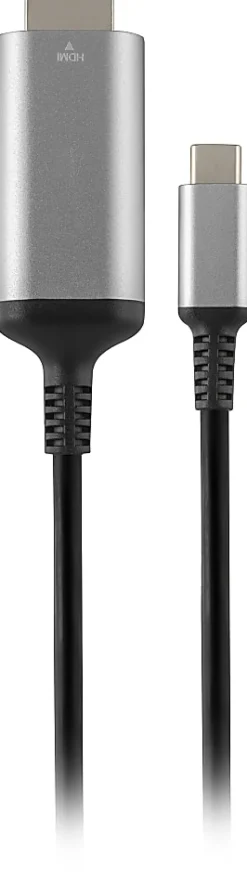 Ativa® USB-C To HDMI Cable, 6’, Black, 79799