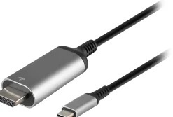 Ativa® USB-C To HDMI Cable, 6’, Black, 79799