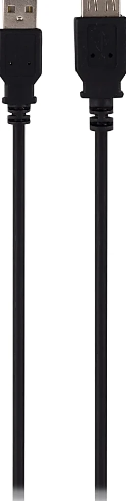 Ativa® USB 2.0 Extension Cable, 6’, Black, 26858