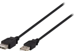 Ativa® USB 2.0 Extension Cable, 6’, Black, 26858