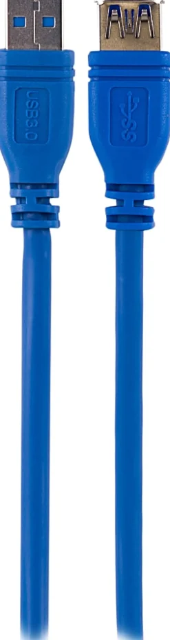 Ativa® USB 2.0 Extension Charging Cable, 6’, Blue, 26900