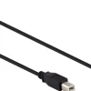 Ativa® USB 2.0 Printer Cable, 6ft, Black, 26855