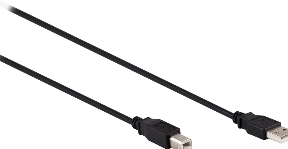 Ativa® USB 2.0 Printer Cable, 6ft, Black, 26855