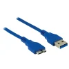 Ativa® USB 3.0 to Micro B Cable, 3’, Blue, 27517