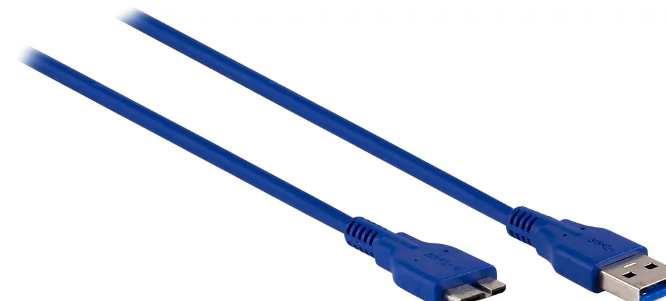 Ativa® USB 3.0 to Micro B Cable, 3’, Blue, 27517