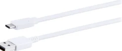 Ativa™ USB 2.0 Type A-To-Type C Cable, 6.5', White, 32456