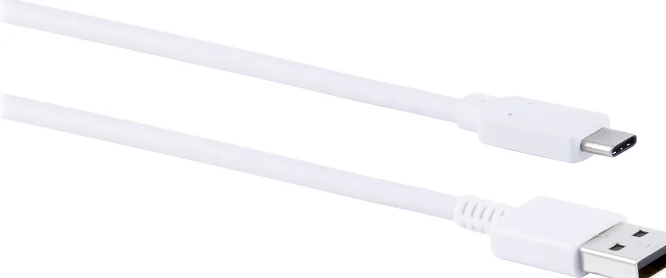 Ativa™ USB 2.0 Type A-To-Type C Cable, 6.5', White, 32456