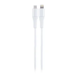 Ativa® USB Type-C To Lightning Cable, 6', White, 45848