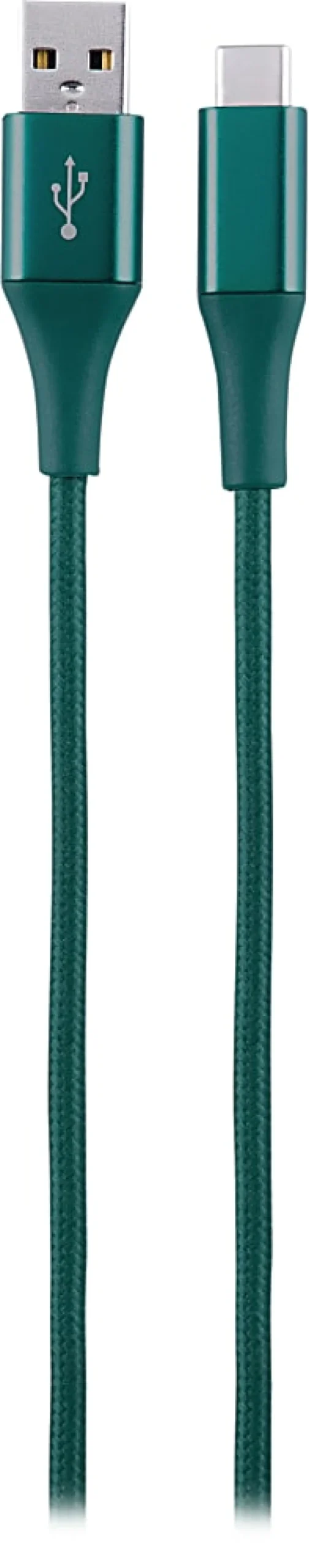 Ativa® USB Type-C To USB Type-A Cable, 6', Emerald, 45398
