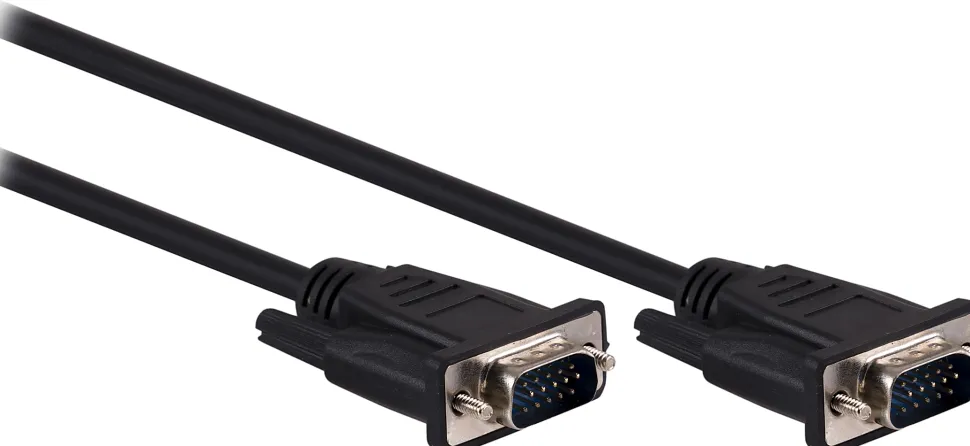Ativa® VGA Monitor Cable, 6’, Black, 26845