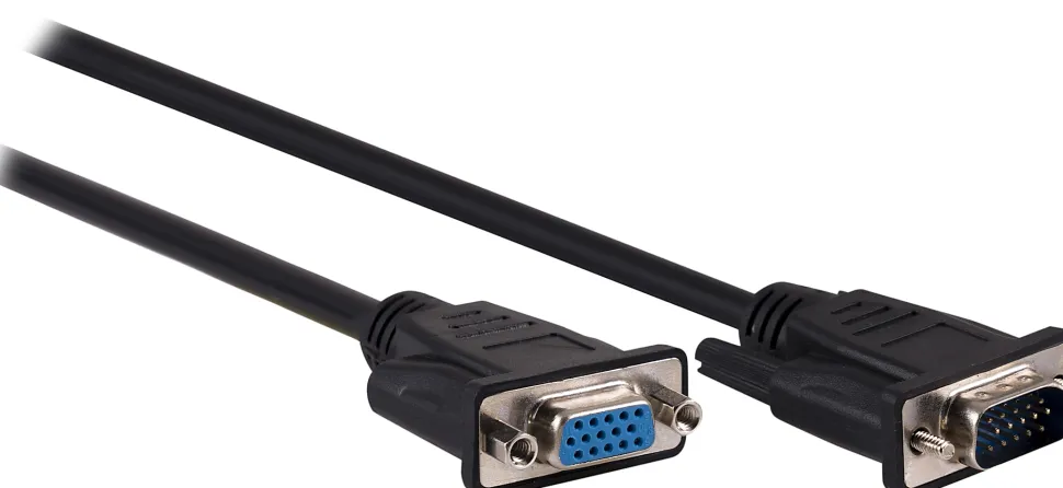Ativa® VGA Monitor Extension Cable, 10’, Black, 26838