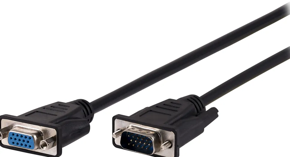 Ativa® VGA Monitor Extension Cable, 10’, Black, 26838