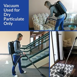 Atrix Commercial 8-Quart Ergo Backpack Vacuum & Blower With Multi-Surface Accessory Bundle