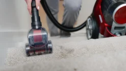 Atrix Vortex Bagless Canister Vacuum With HEPA Filtration, Red