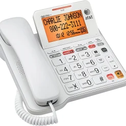 AT&T CL4940 Corded Answering System with Large Tilt Display