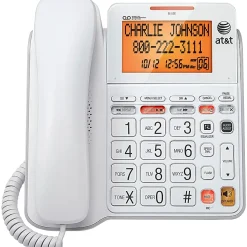 AT&T CL4940 Corded Answering System with Large Tilt Display