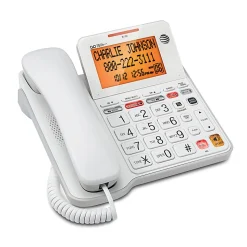 AT&T CL4940 Corded Answering System with Large Tilt Display
