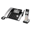 AT&T DECT 6.0 Expandable Corded/Cordless Phone System With Digital Answering System, CL84115