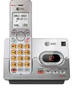AT&T EL52103 DECT 6.0 Expandable Cordless Phone System With Digital Answering Machine