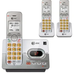 AT&T EL52303 DECT 6.0 Expandable Cordless Phone System With Digital Answering Machine