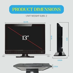 Audiobox Widescreen 13" Portable LED HDTV/DVD Combo, TV-13D