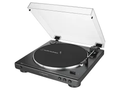 Audio-Technica AT-LP60X 2-Speed Fully Automatic Belt-Drive Stereo Turntable, Black