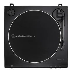 Audio-Technica AT-LP60X 2-Speed Fully Automatic Belt-Drive Stereo Turntable, Black