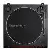 Audio-Technica AT-LP60X 2-Speed Fully Automatic Belt-Drive Stereo Turntable, Black/Brown