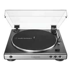 Audio-Technica AT-LP60X 2-Speed Fully Automatic Belt-Drive Stereo Turntable, Gunmetal
