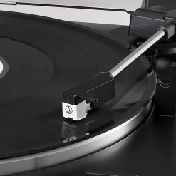 Audio-Technica AT-LP60X 2-Speed Fully Automatic Belt-Drive Stereo Turntable, Gunmetal