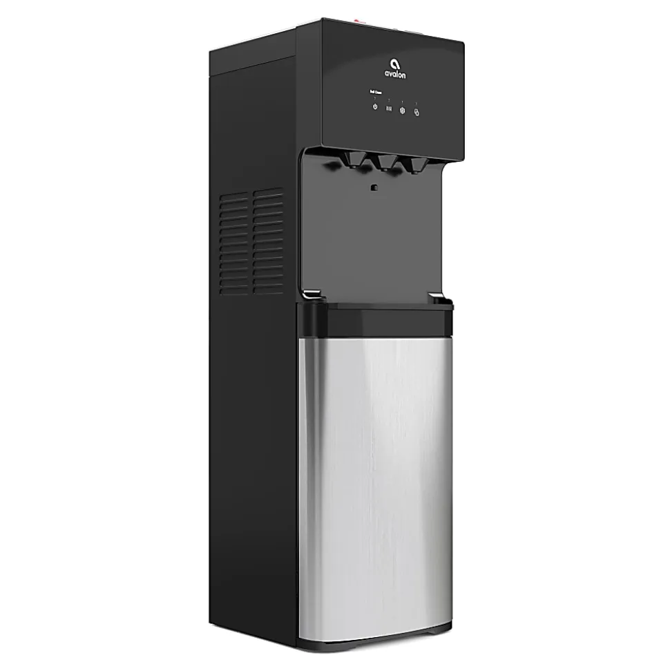 Avalon Bottom Loading Water Cooler Water Dispenser - 3 Temperature Settings - Hot, Cold & Room Water, Durable Stainless Steel Construction