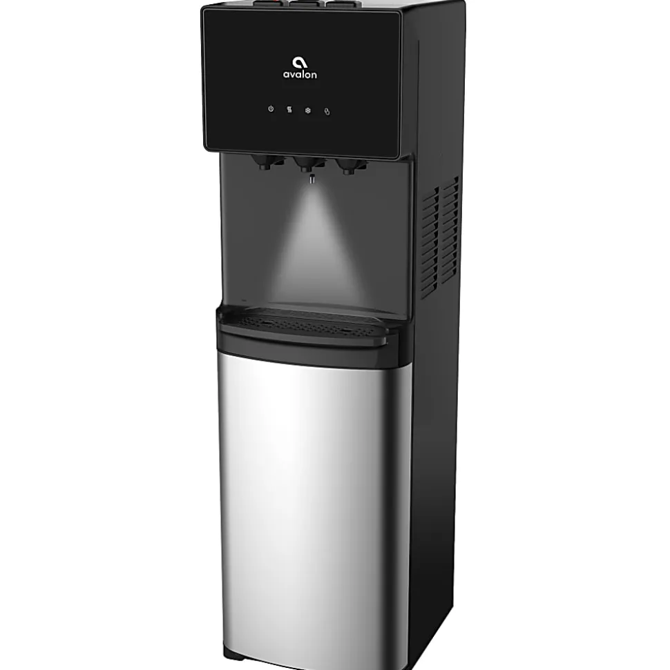 Avalon Bottom Loading Water Cooler Water Dispenser - 3 Temperature Settings - Hot, Cold & Room Water, Durable Stainless Steel Construction